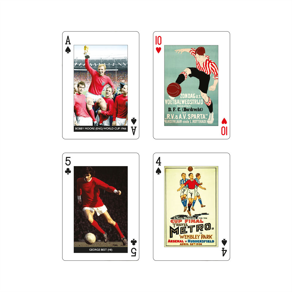 Football Legends playing cards