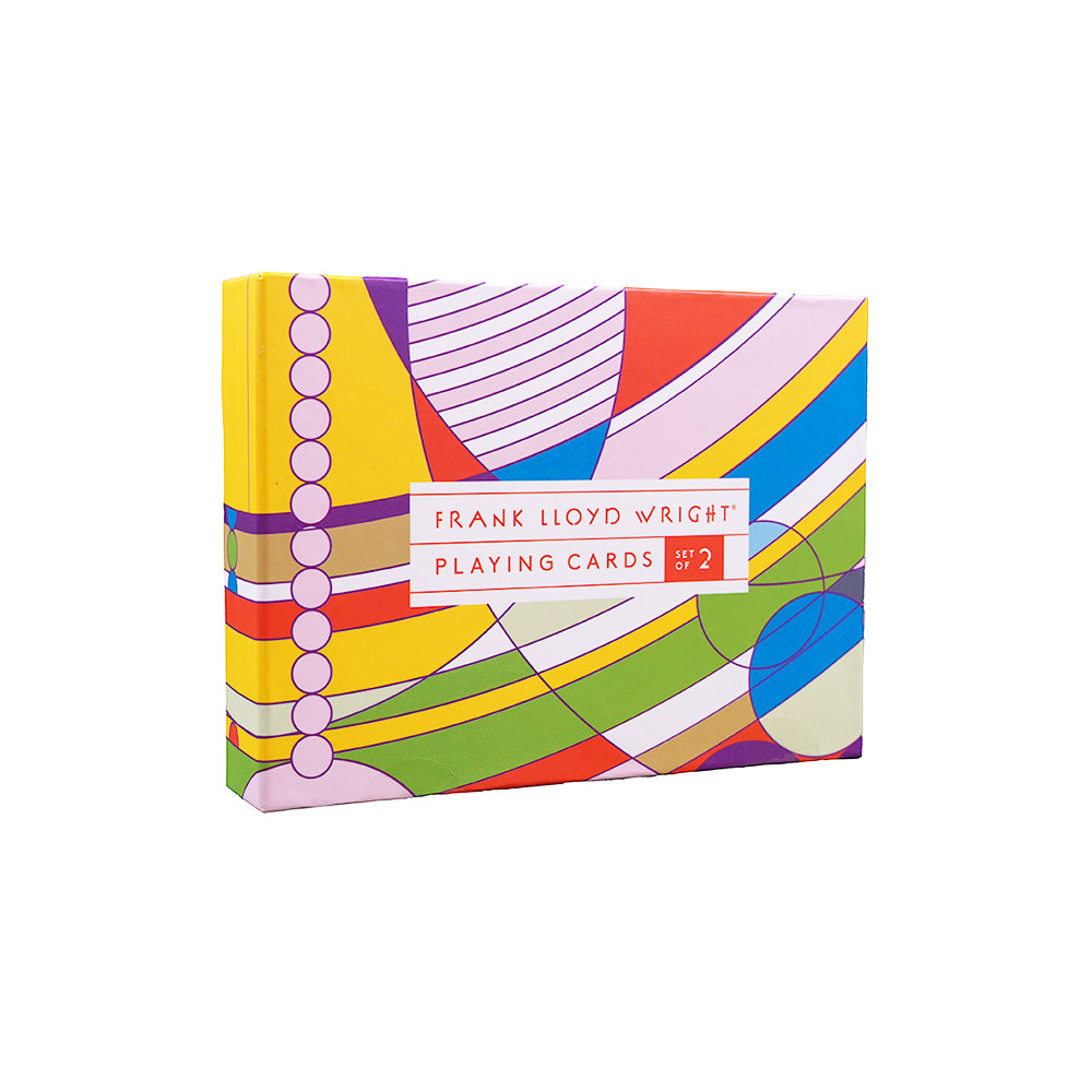 Frank Lloyd Wright twin deck of playing cards