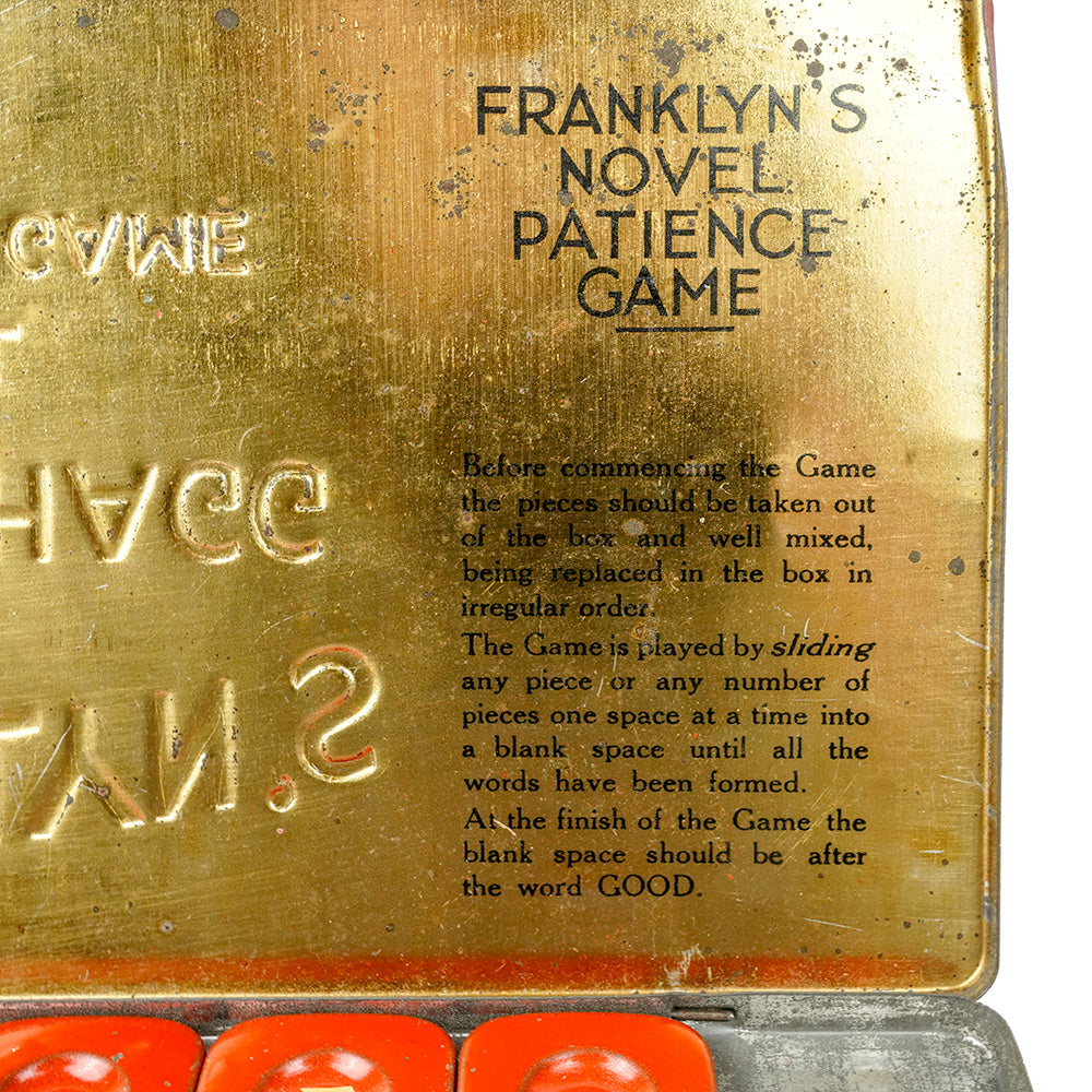 Franklyn's Novel Patience game (6 Pence Edition) - 1920/30s