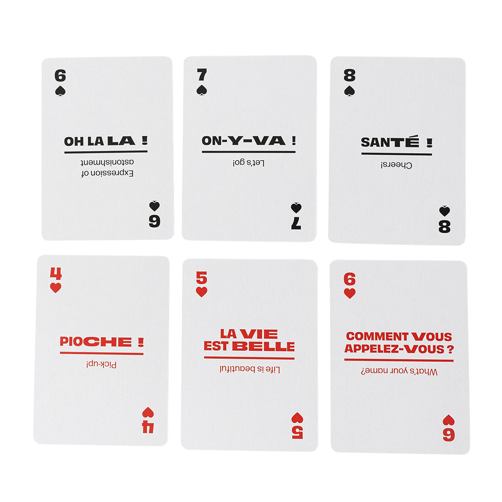 French - Lingo Playing Cards