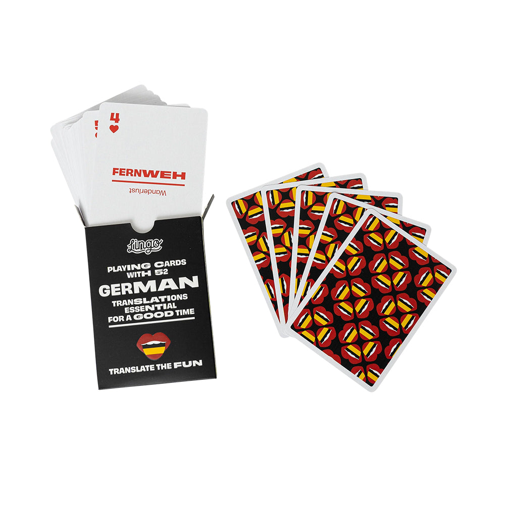 German - Lingo Playing Cards