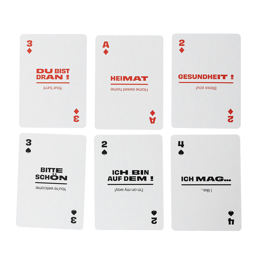 German - Lingo Playing Cards