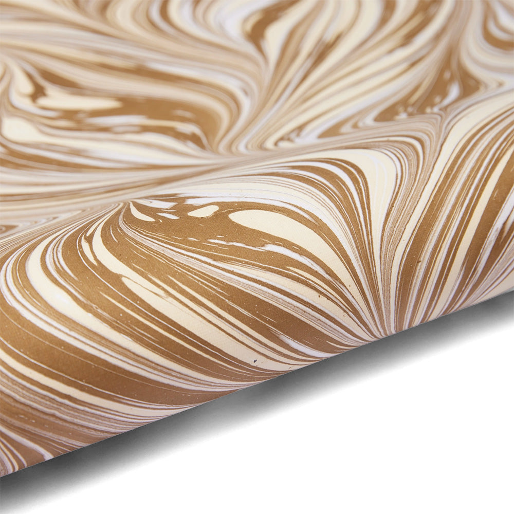 Golden fawn wrapping paper