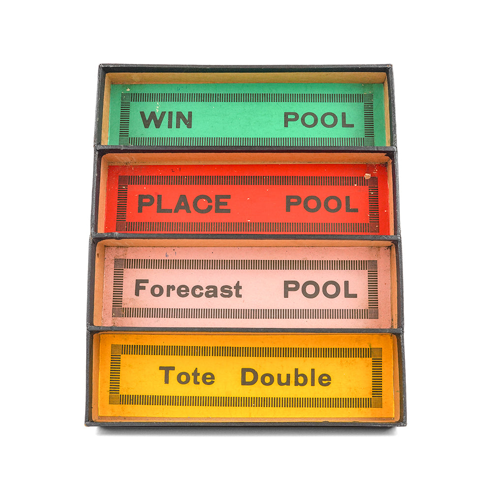 Totalisator, Greyhound Racing game  - 1950s