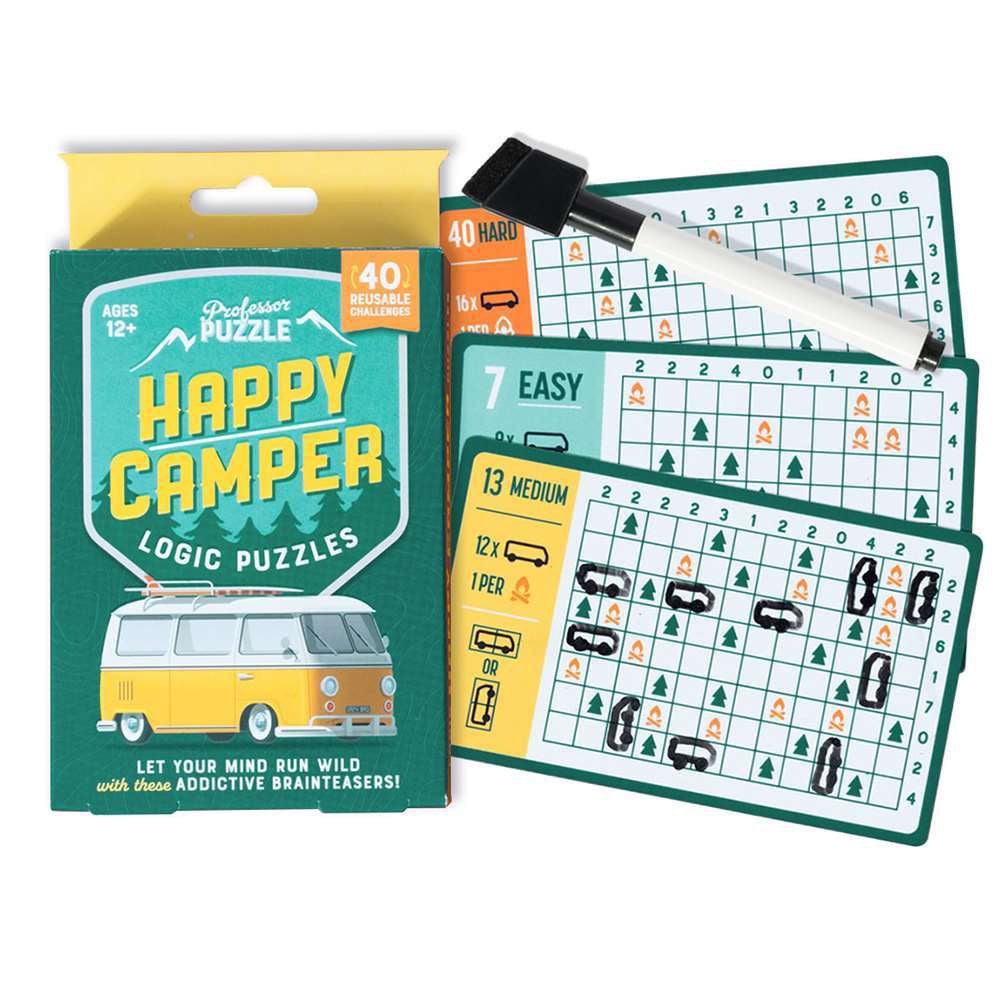 Happy Camper logic puzzles