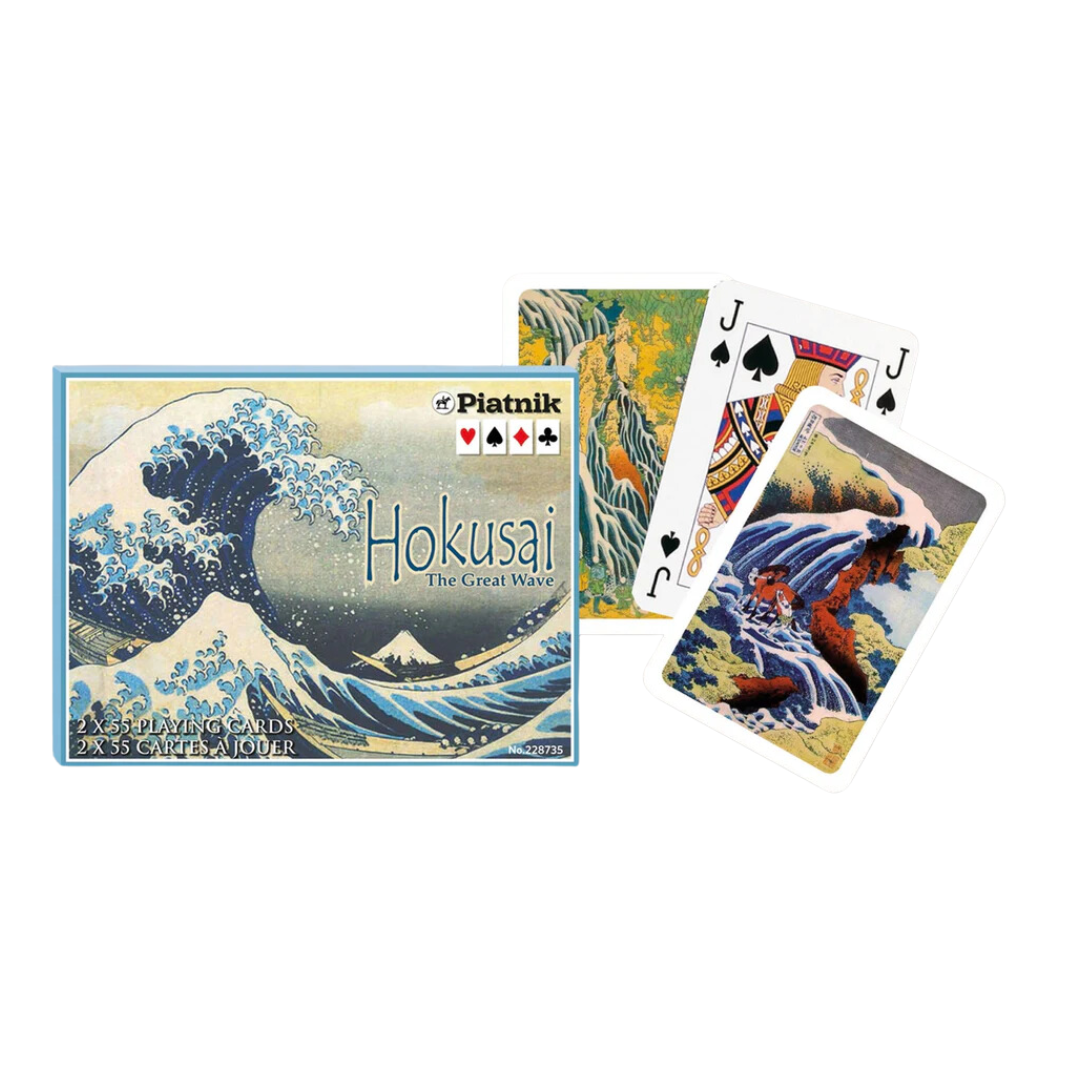 Hokusai - The Great Wave: twin playing card decks