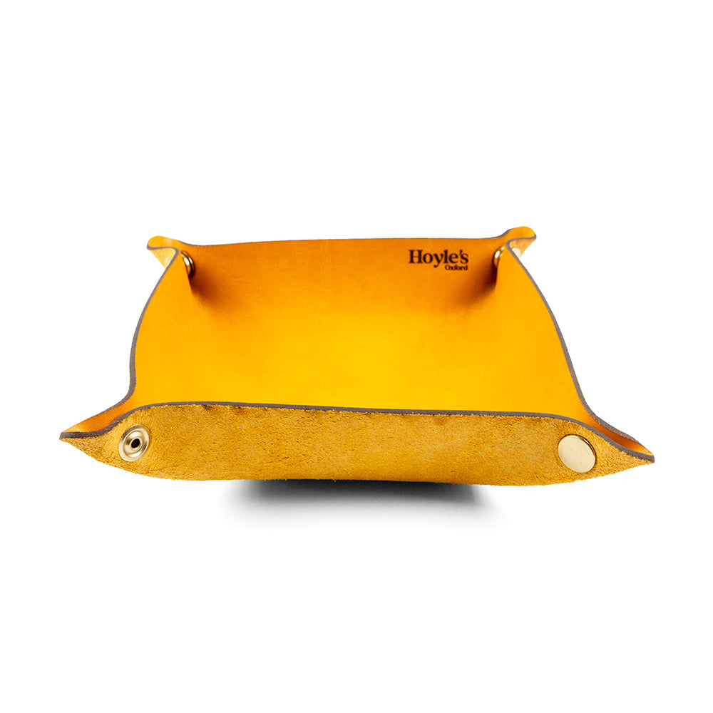 Hoyle's leather dice tray