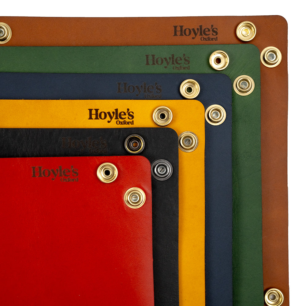 Hoyle's leather dice tray