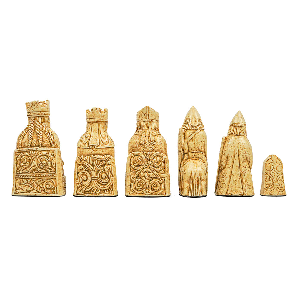 Isle of Lewis chess pieces: Cardinal red