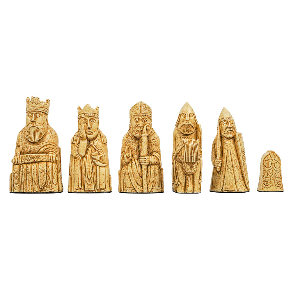 Isle of Lewis chess pieces: Cardinal red
