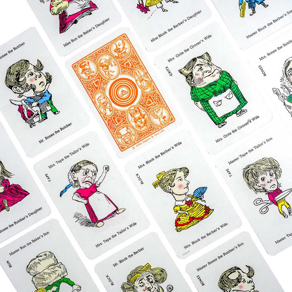 Jaques Original Happy Families Card Game