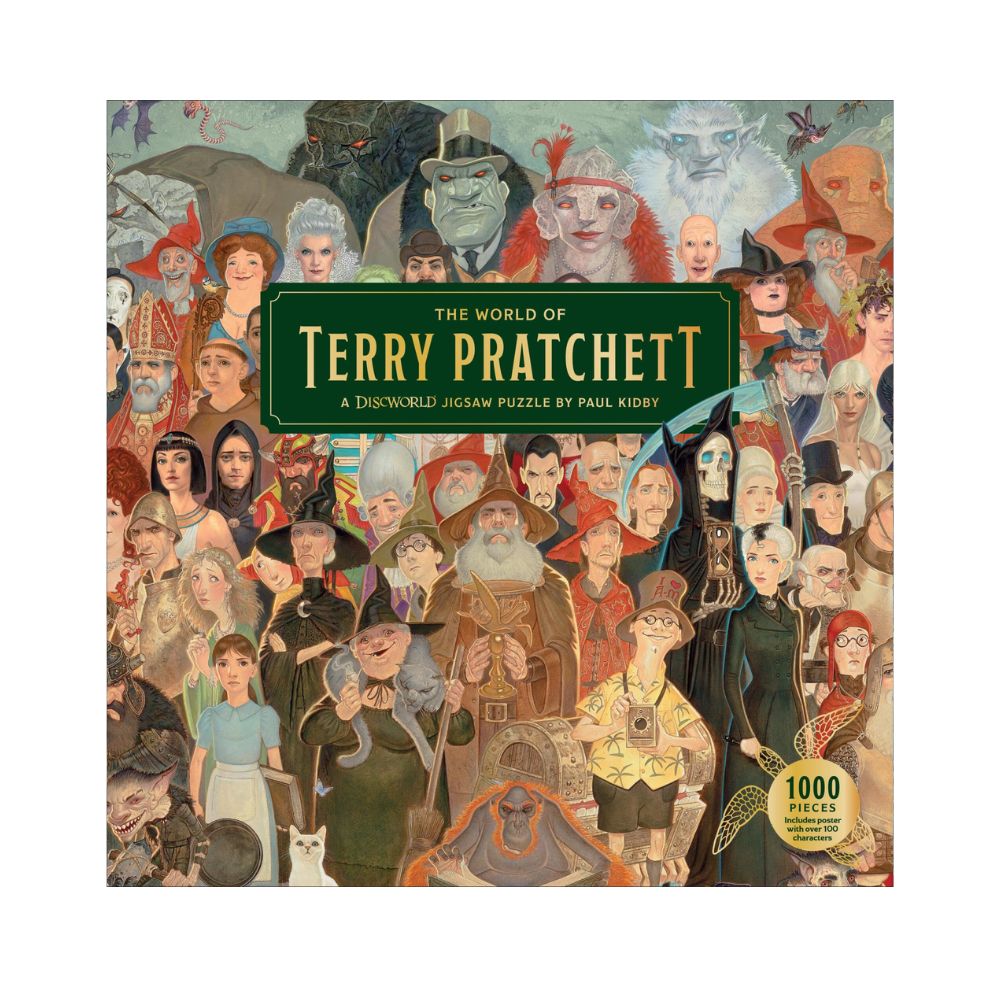 The world of Terry Pratchett jigsaw puzzle