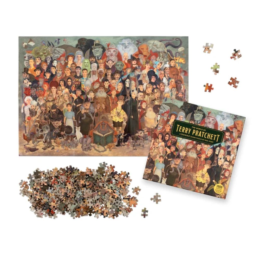 The world of Terry Pratchett jigsaw puzzle