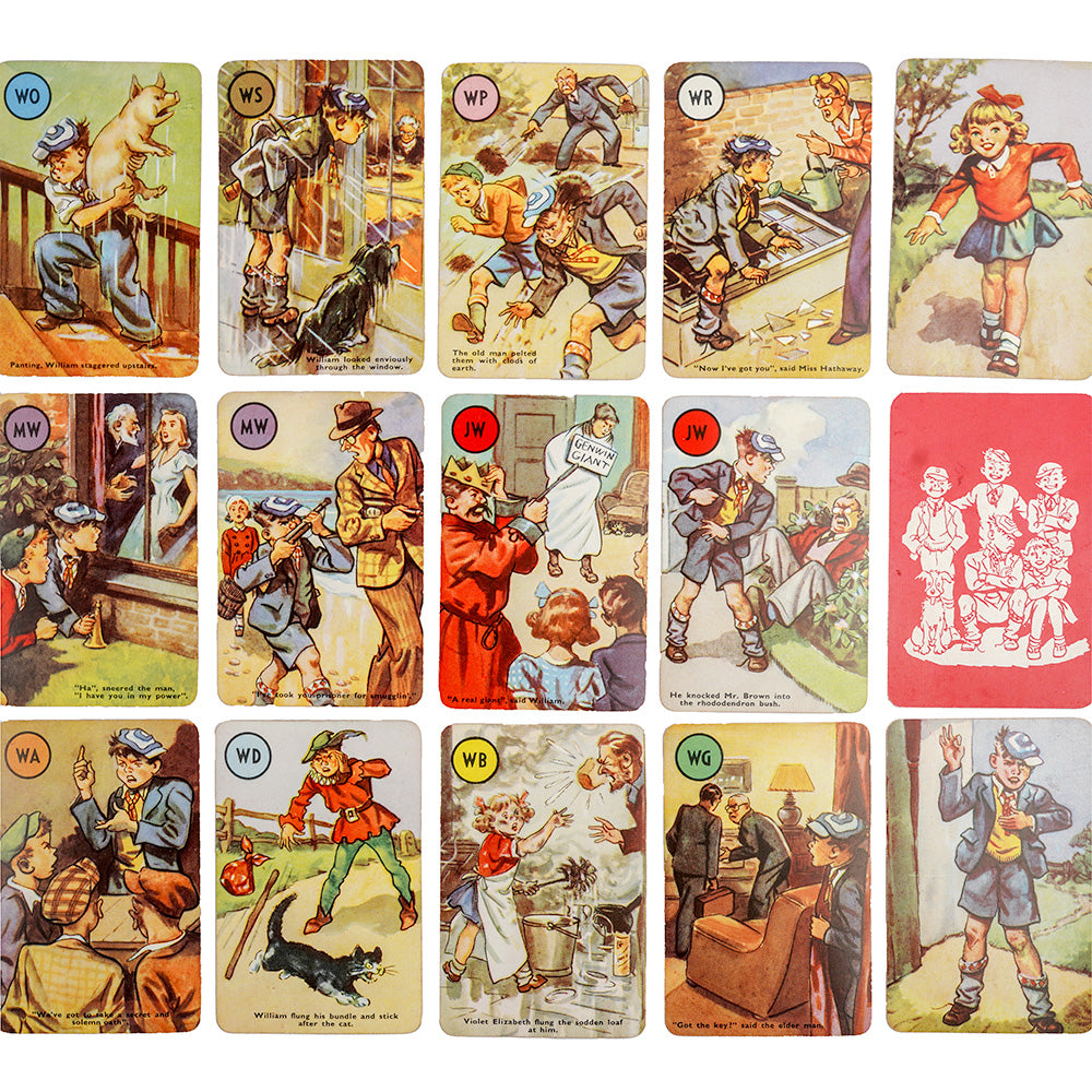 Just William card game - 1952