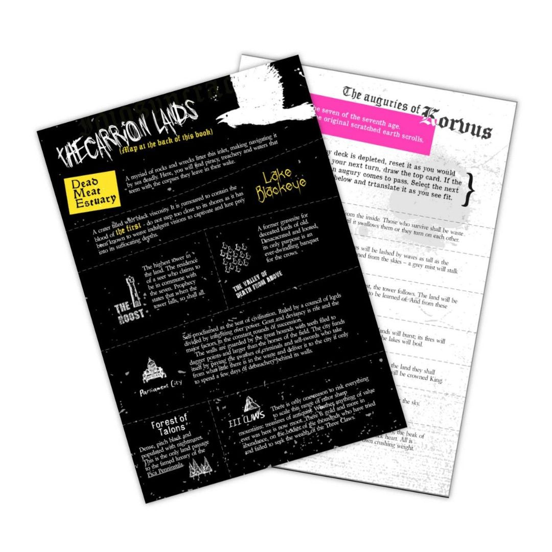 Korvus - a scenario for Be Like a Crow inspired by Mork Borg