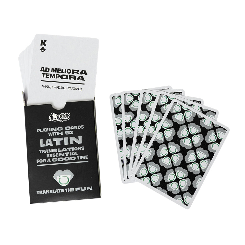Latin - Lingo Playing Cards