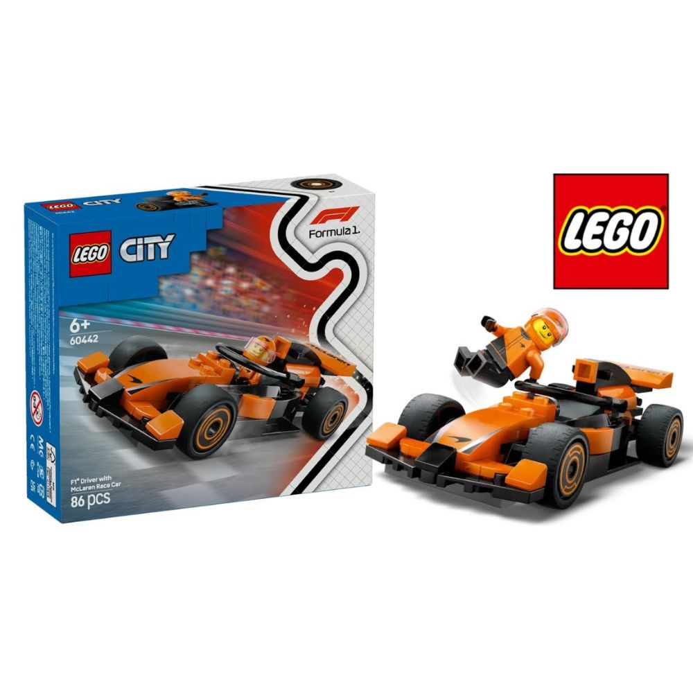 LEGO F1® Driver with McLaren Race Car (60442)