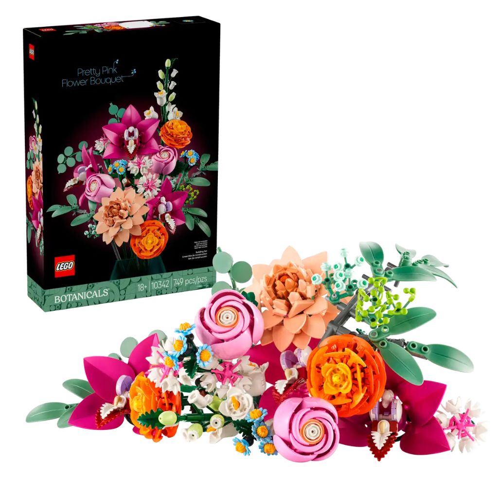 LEGO Pretty Pink Flower Bouquet (10342)