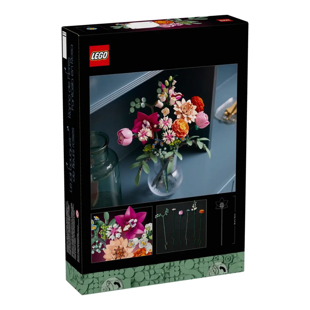 LEGO Pretty Pink Flower Bouquet (10342)