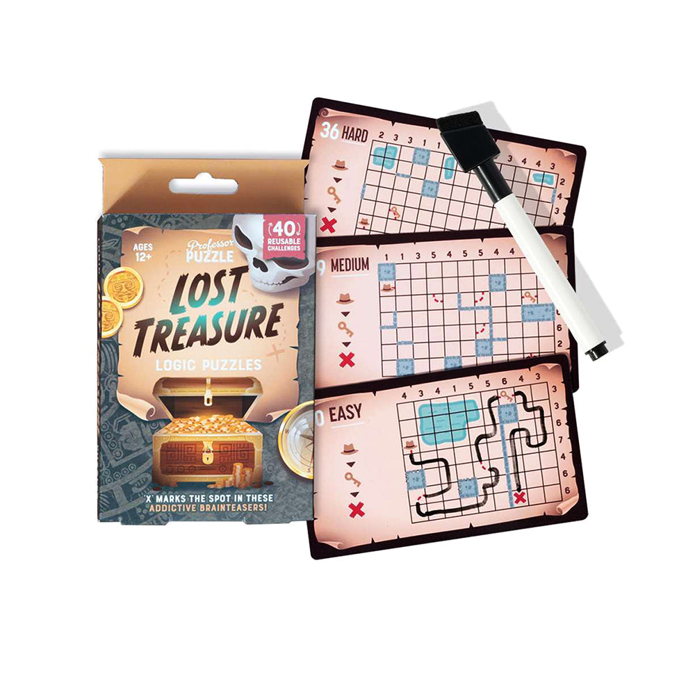 Lost Treasure logic puzzles