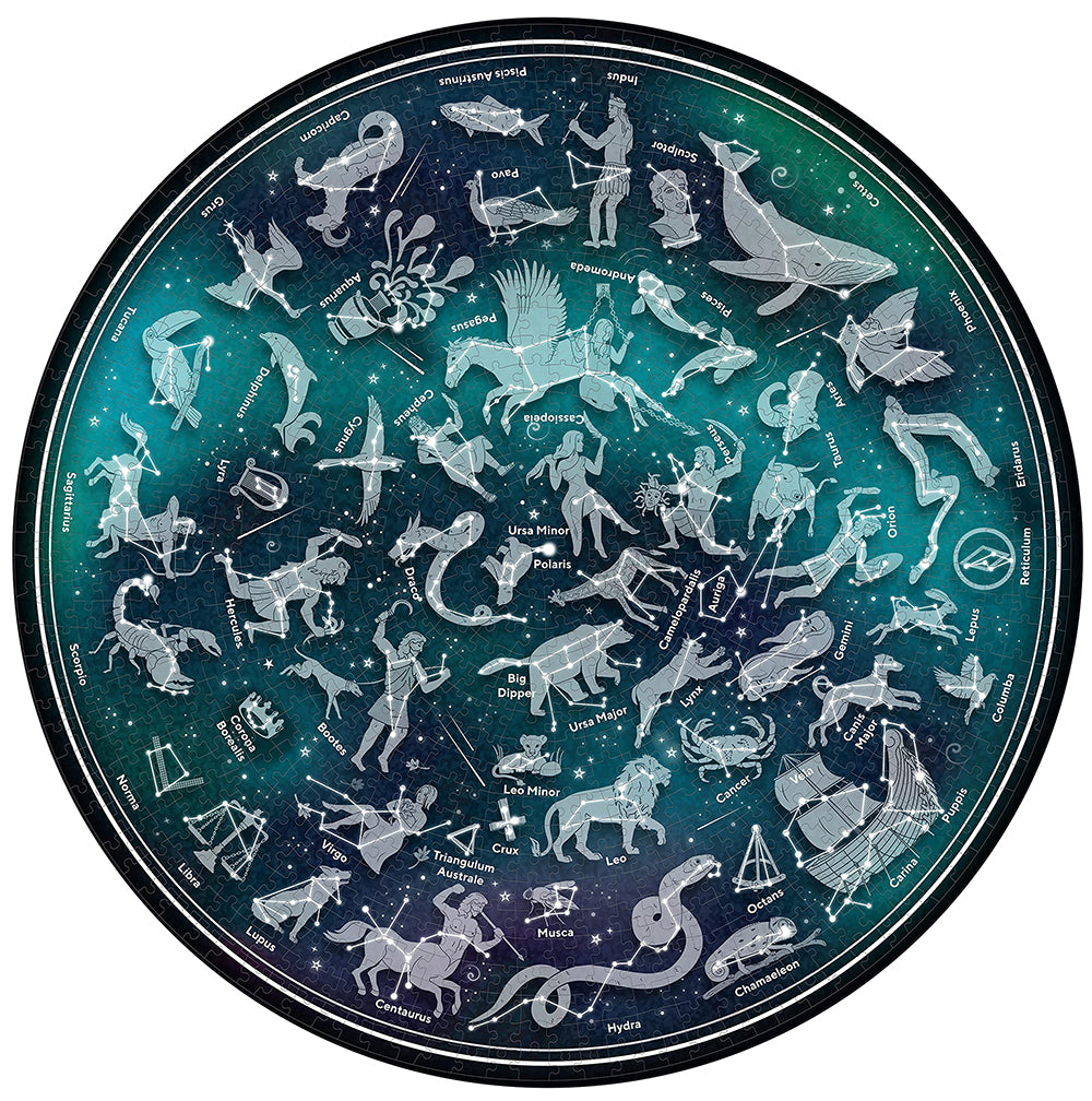 Map of the stars jigsaw puzzle