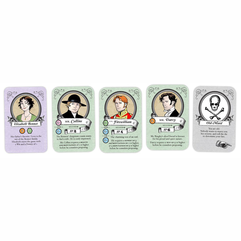 Marrying Mr. Darcy - The Pride and Prejudice card game