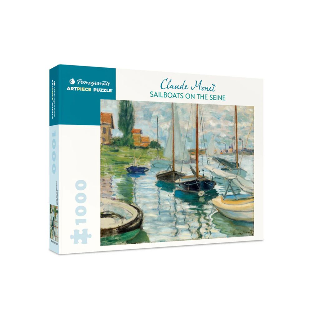 Monet: Sailboats on the Seine jigsaw puzzle