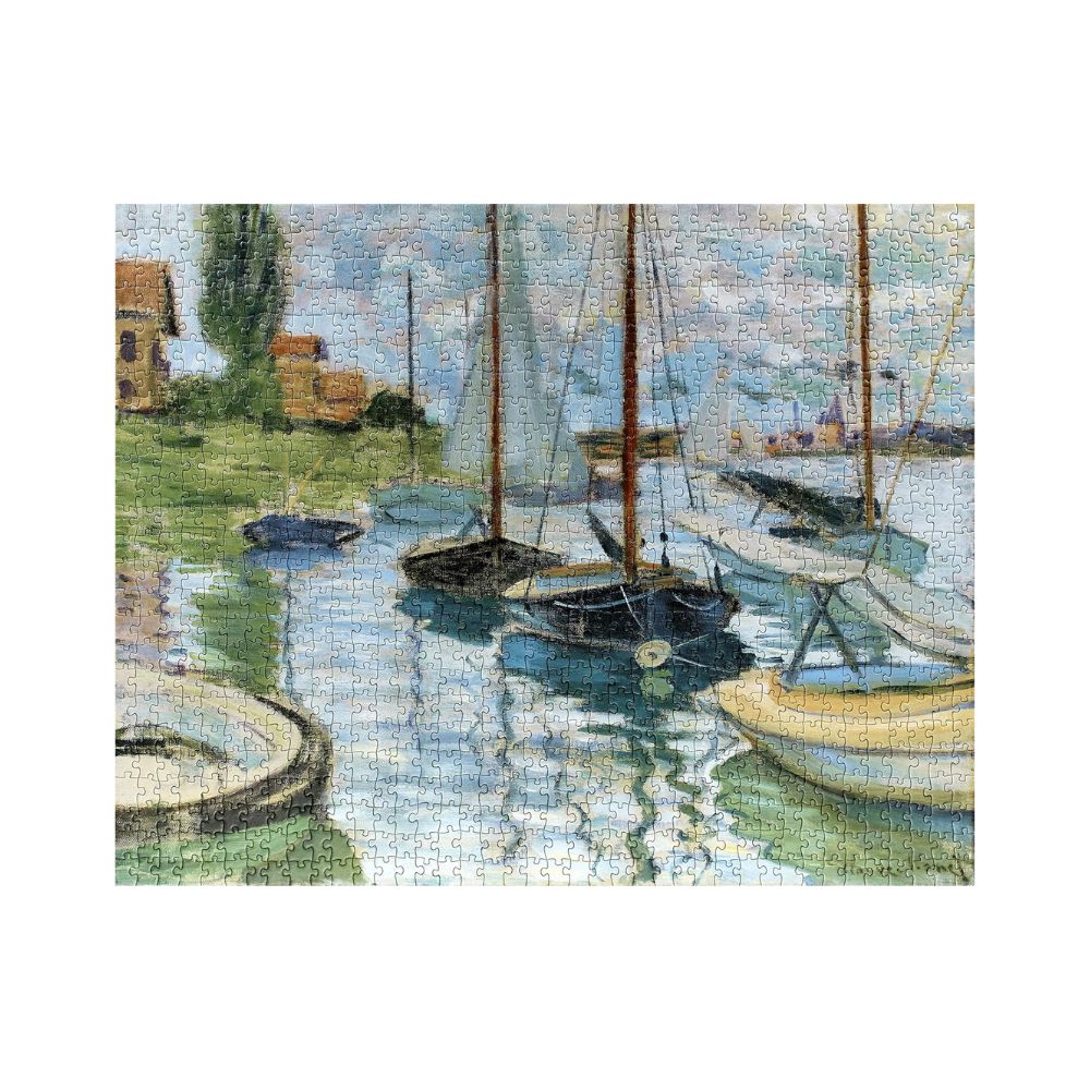 Monet: Sailboats on the Seine jigsaw puzzle