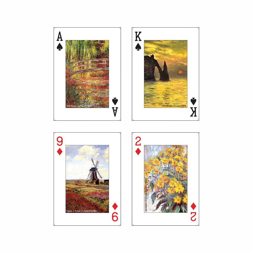 Monet playing cards