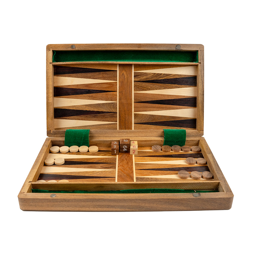 Exeter folding backgammon set