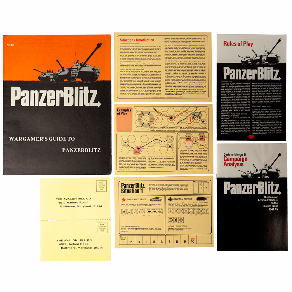 PanzerBlitz - 1973