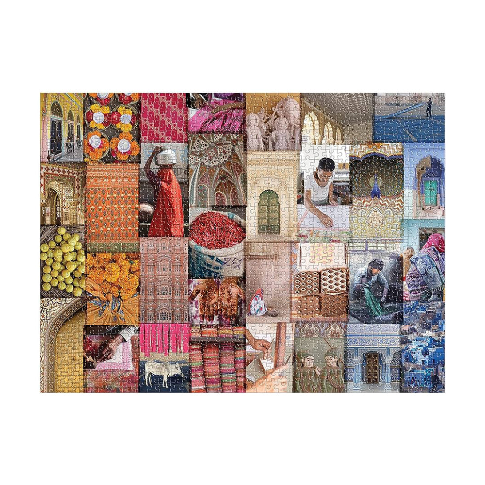 Patterns of India jigsaw puzzle