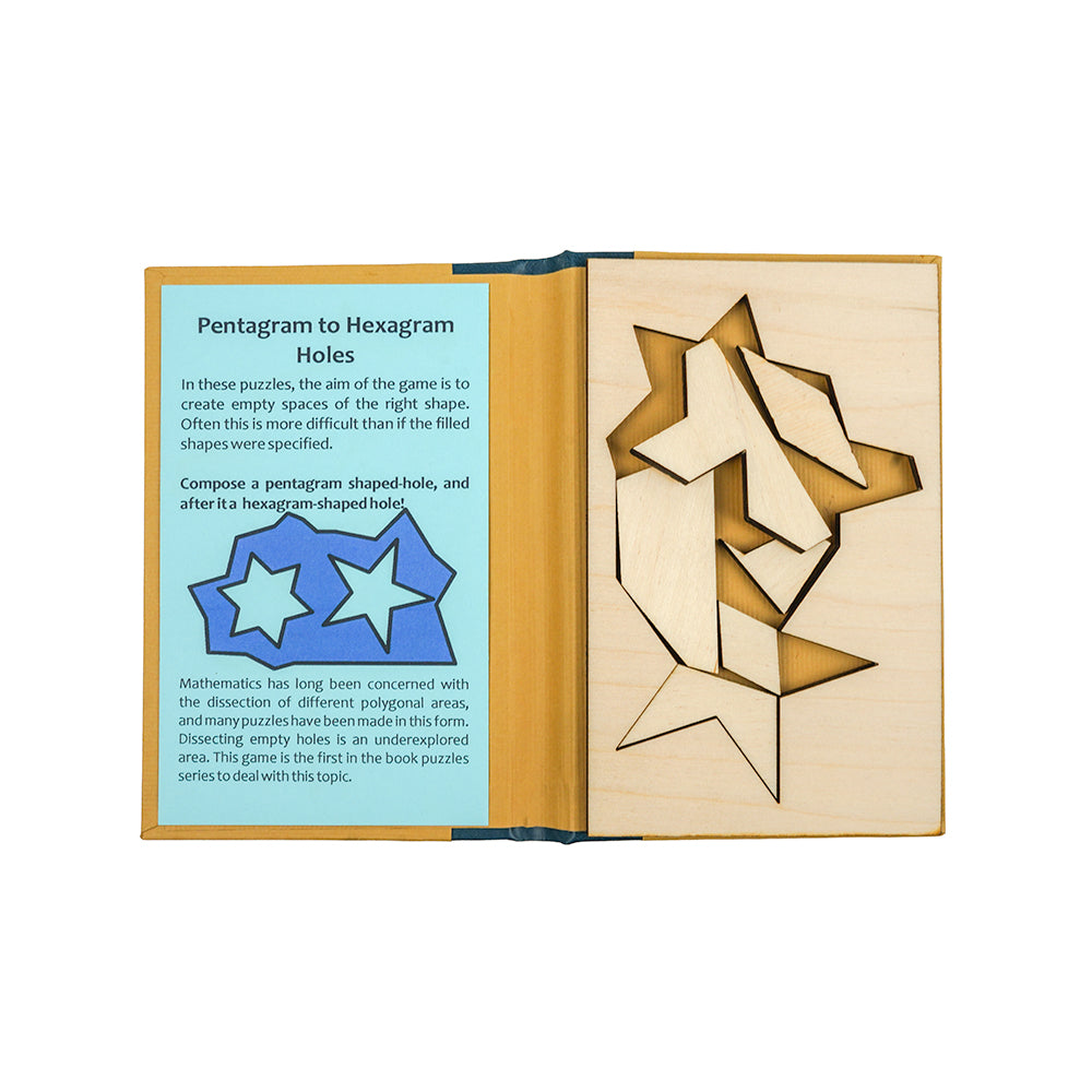 Peter Gal: Pentagram to Hexagram Holes puzzle