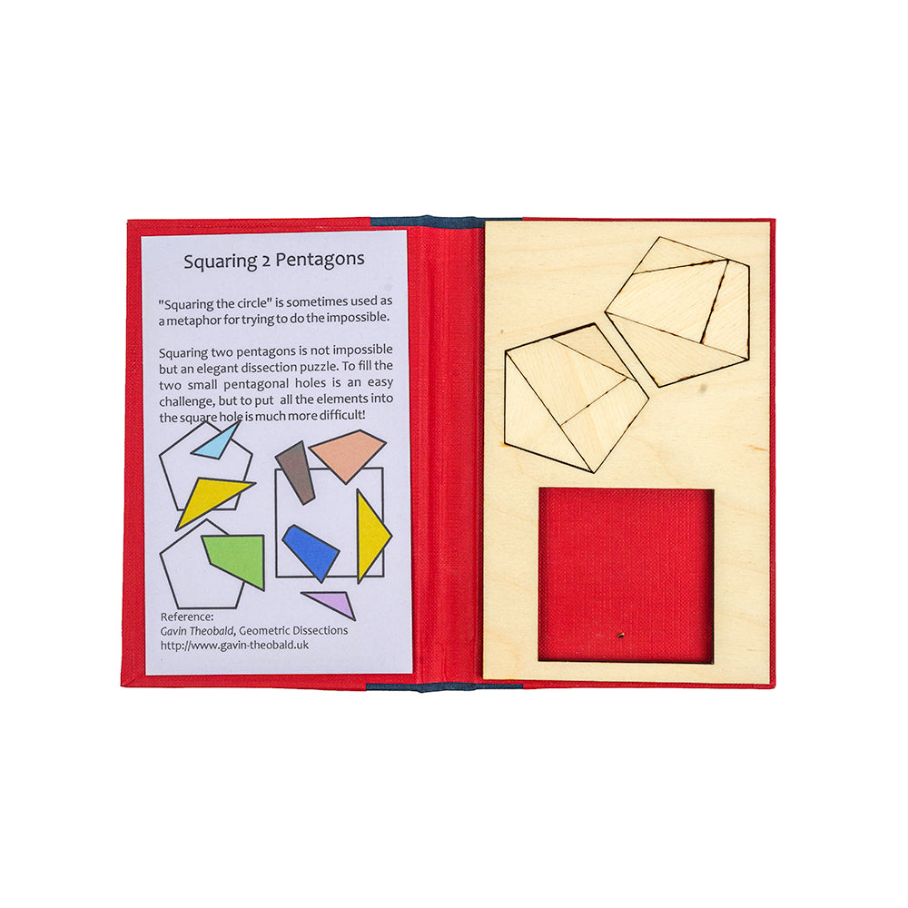 Peter Gal: Squaring 2 Pentagons puzzle