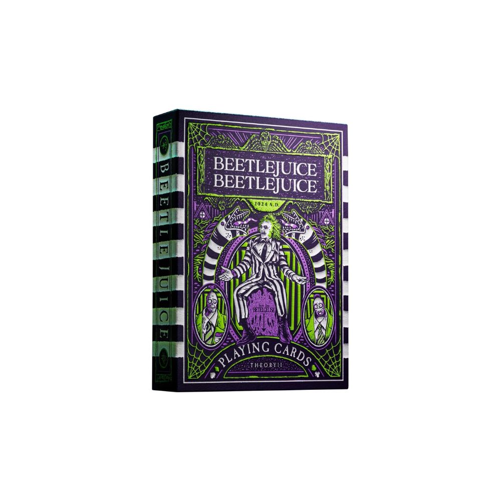 Beetlejuice playing cards