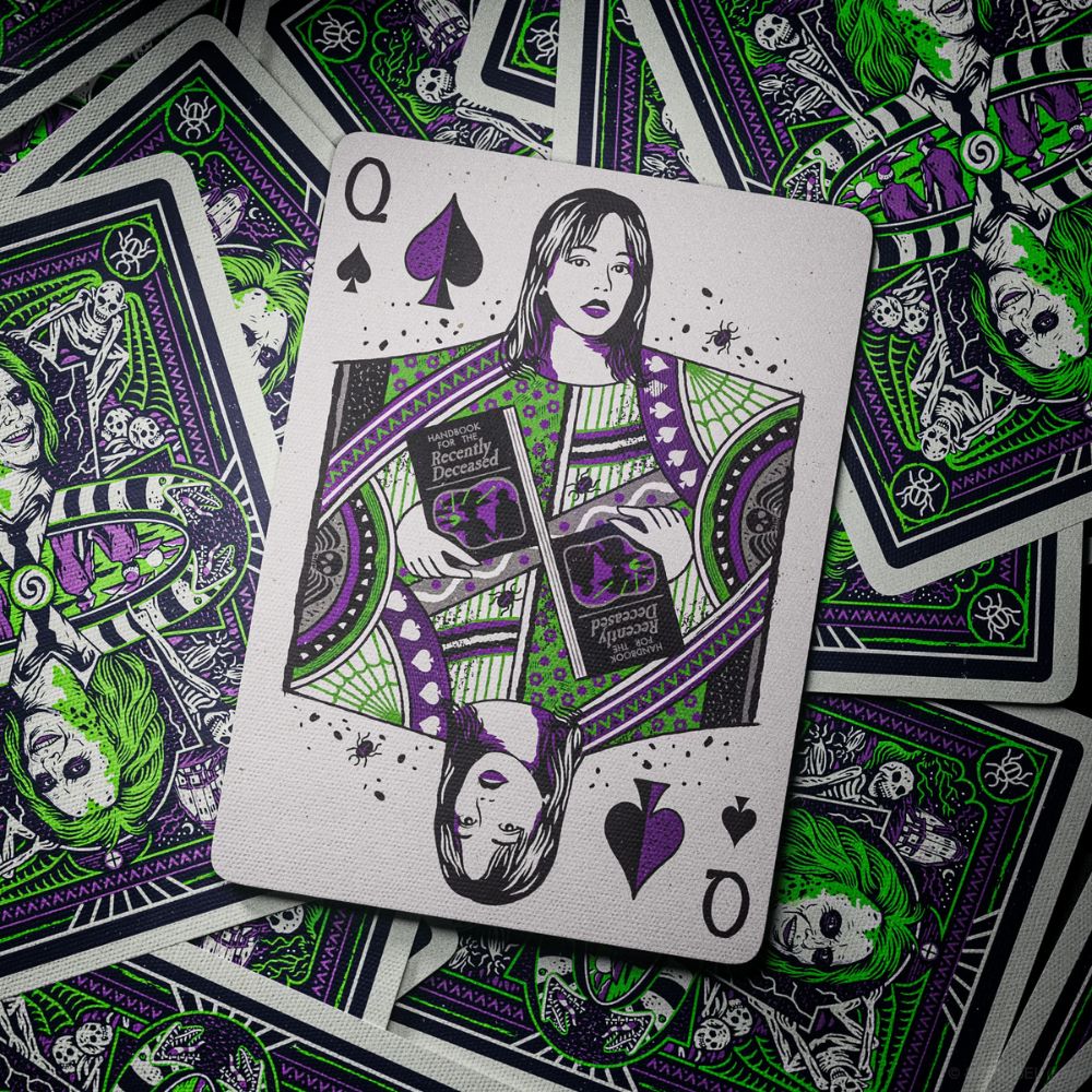 Beetlejuice playing cards