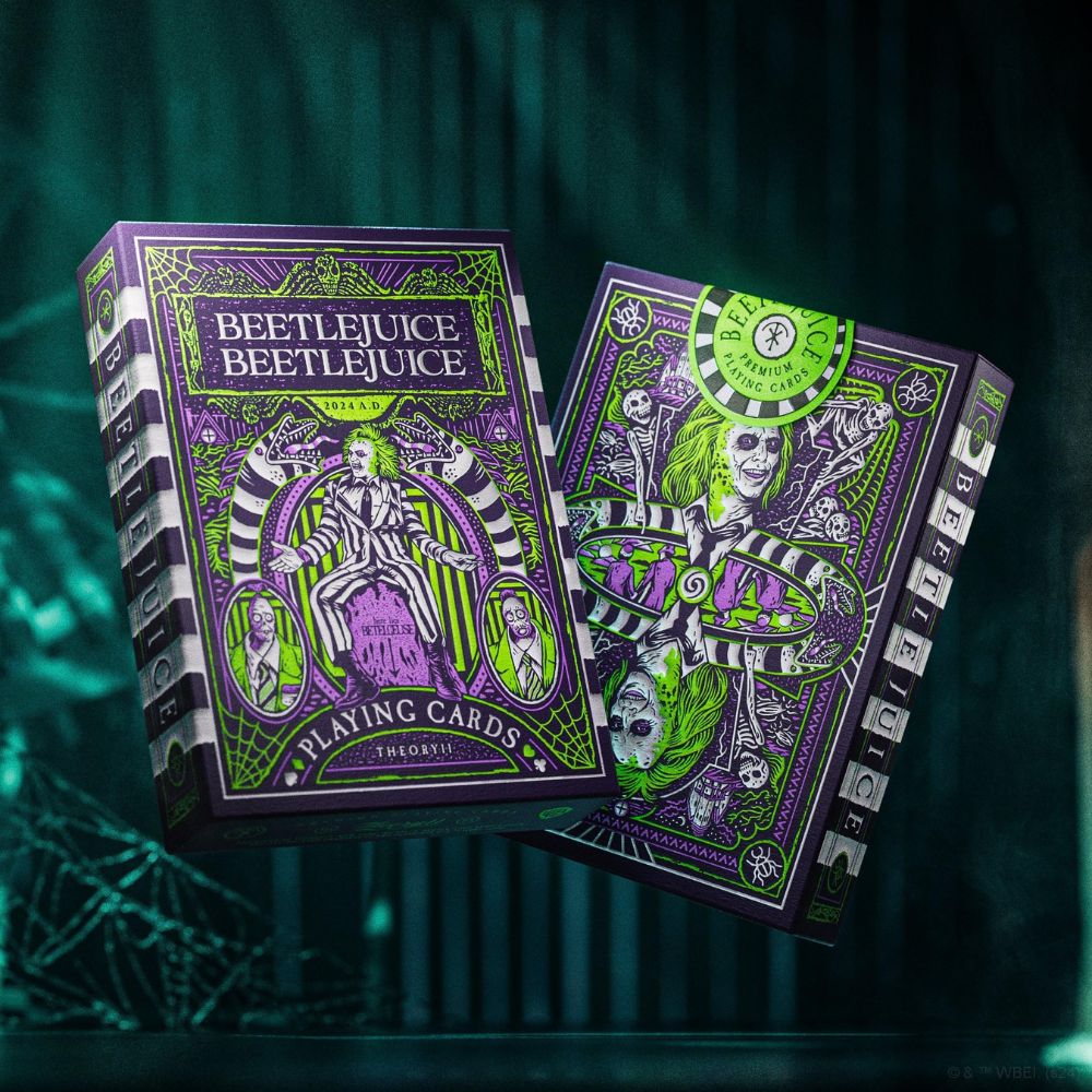 Beetlejuice playing cards