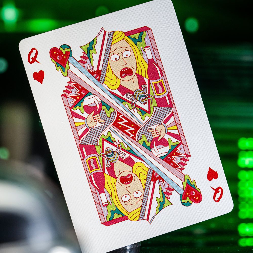 Rick and Morty playing cards