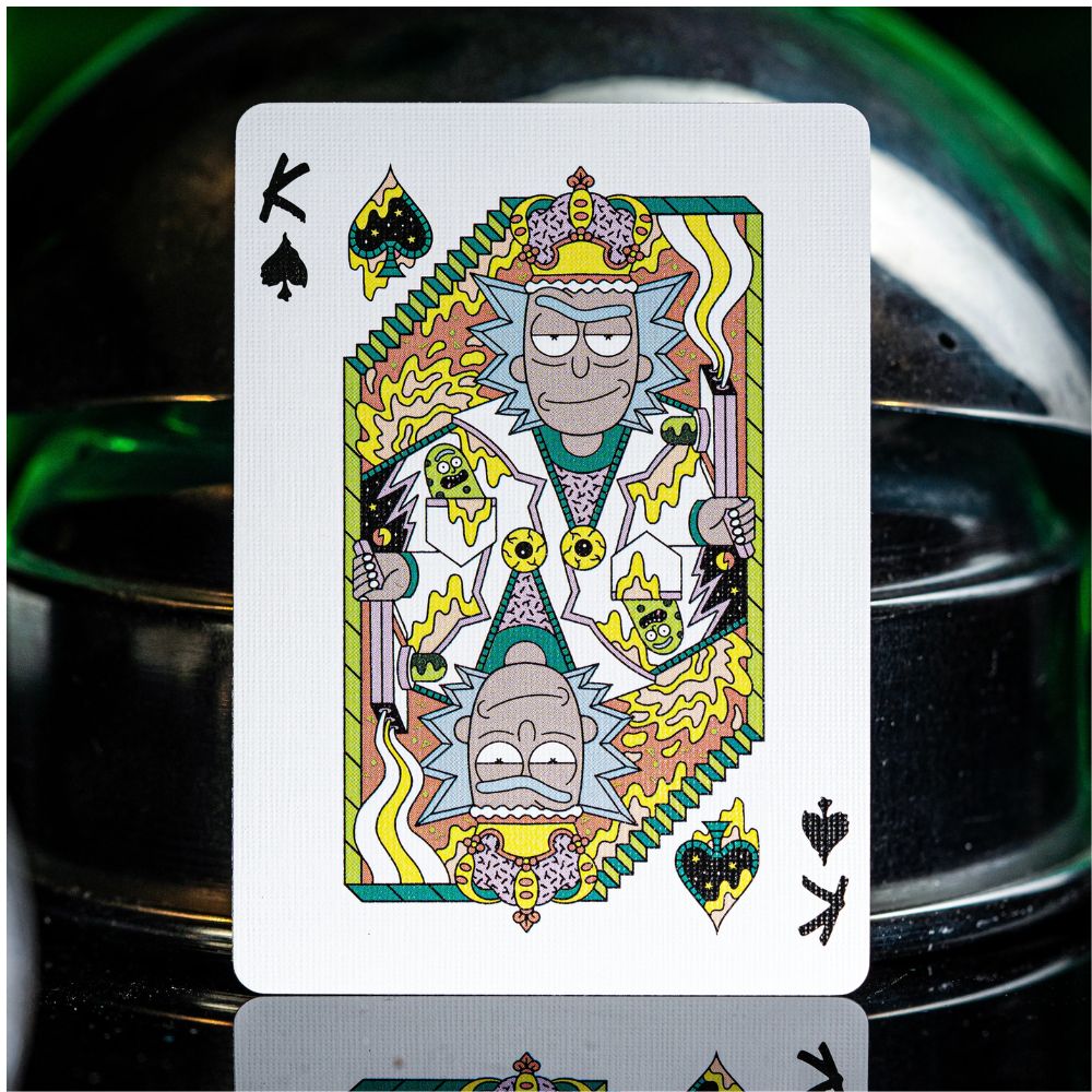 Rick and Morty playing cards
