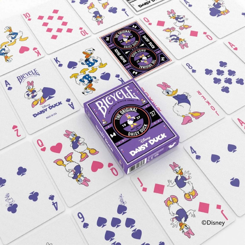 Bicycle Disney Classic Daisy Duck playing cards