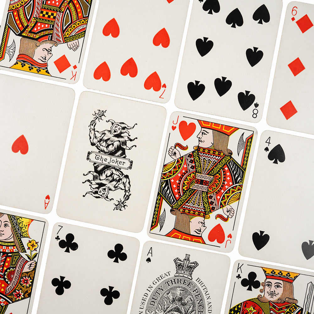 Pneumatic 'North Irish Horse' military playing cards - 1920s