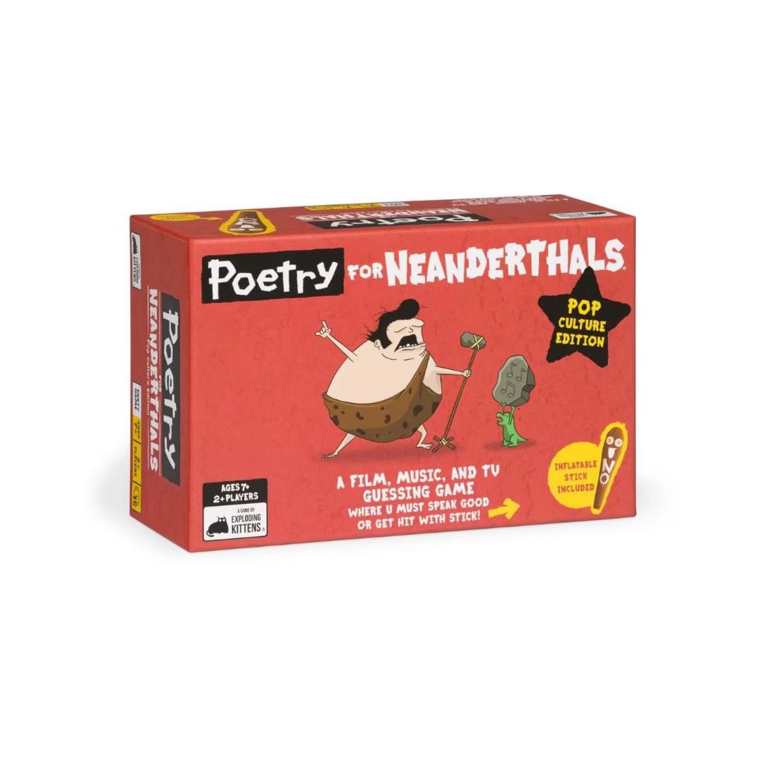 Poetry for Neanderthals Pop Culture Edition