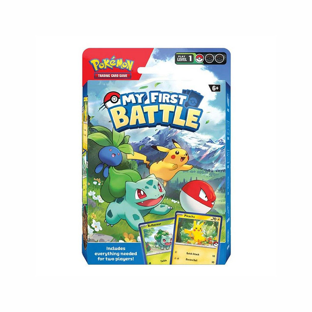 Pokemon: My First Battle - Bulbasaur vs Pickachu / Chamander vs Squirtle
