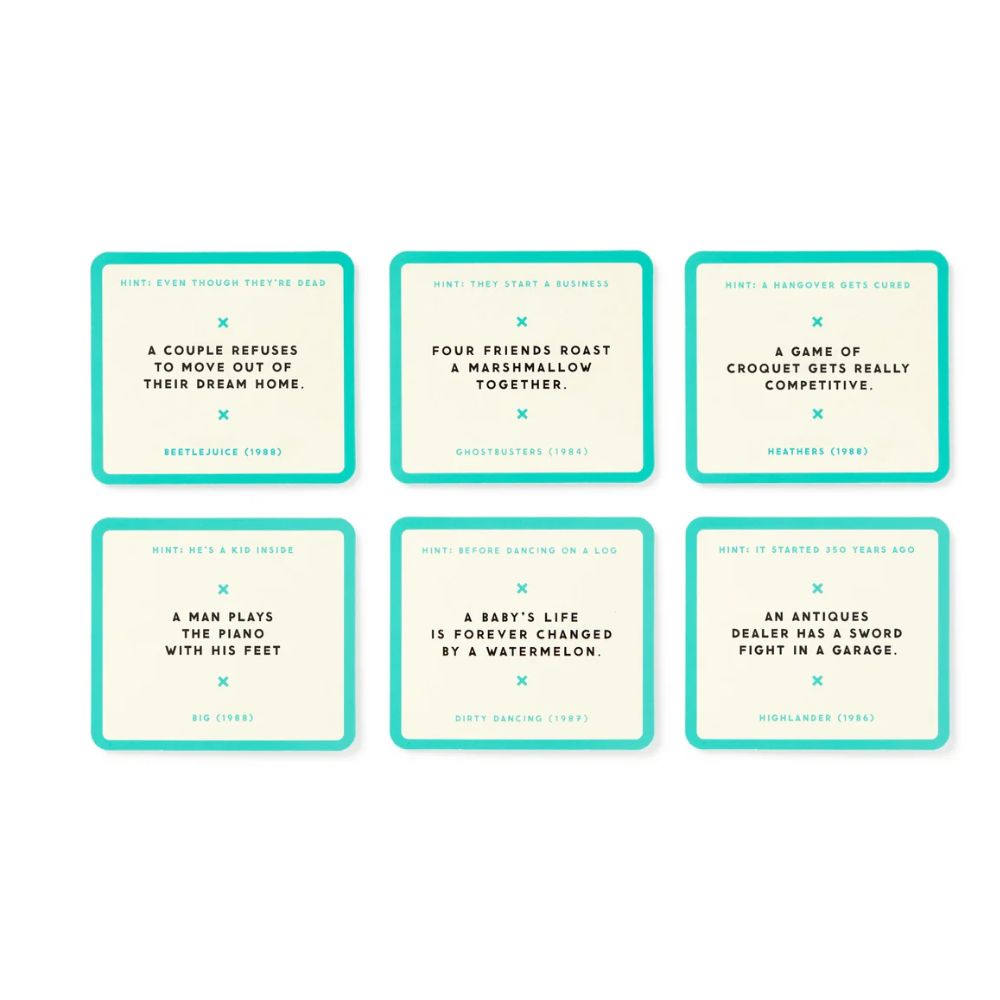 Poorly Explained Movies Game (80s edition)