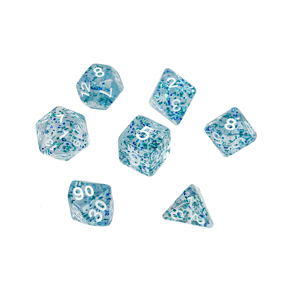 RPG dice set: 7pcs multi-sided