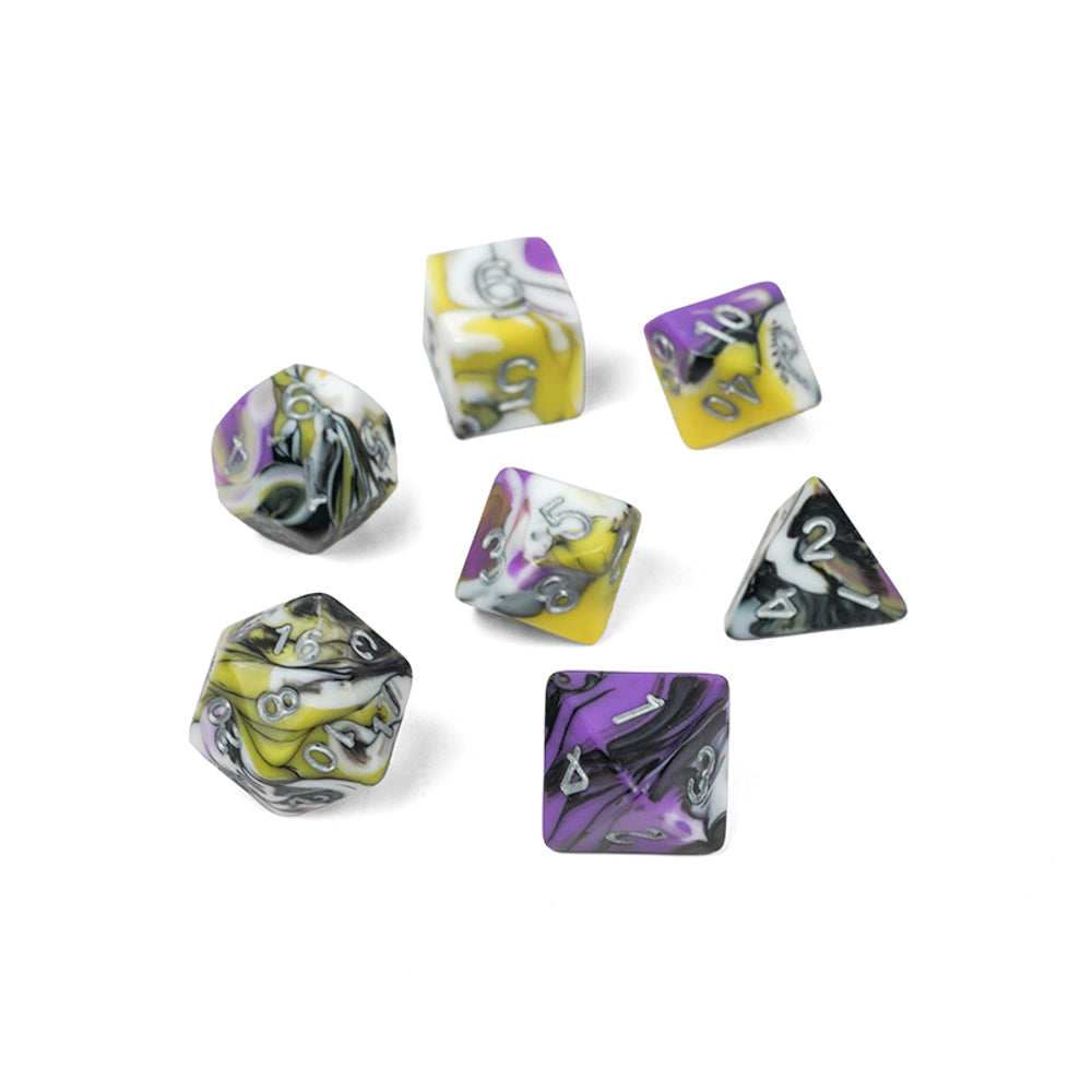 RPG dice set: 7pcs multi-sided