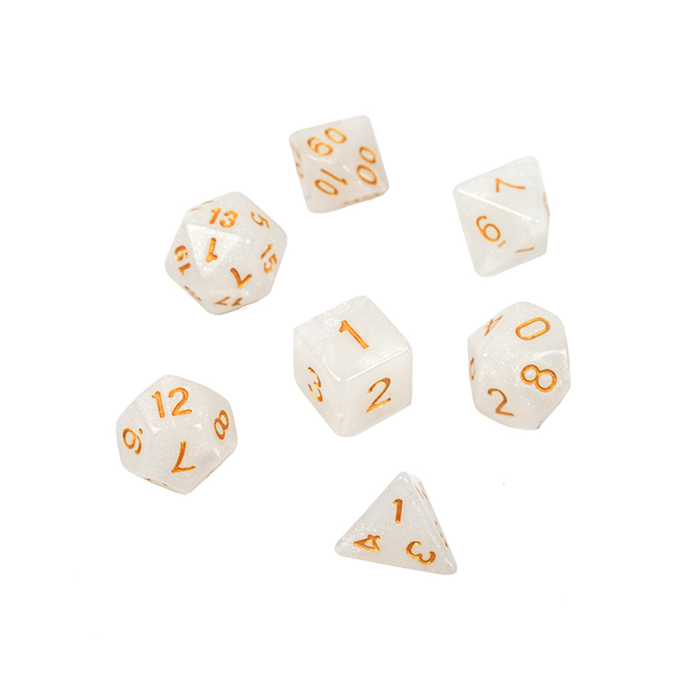 RPG dice set: 7pcs multi-sided