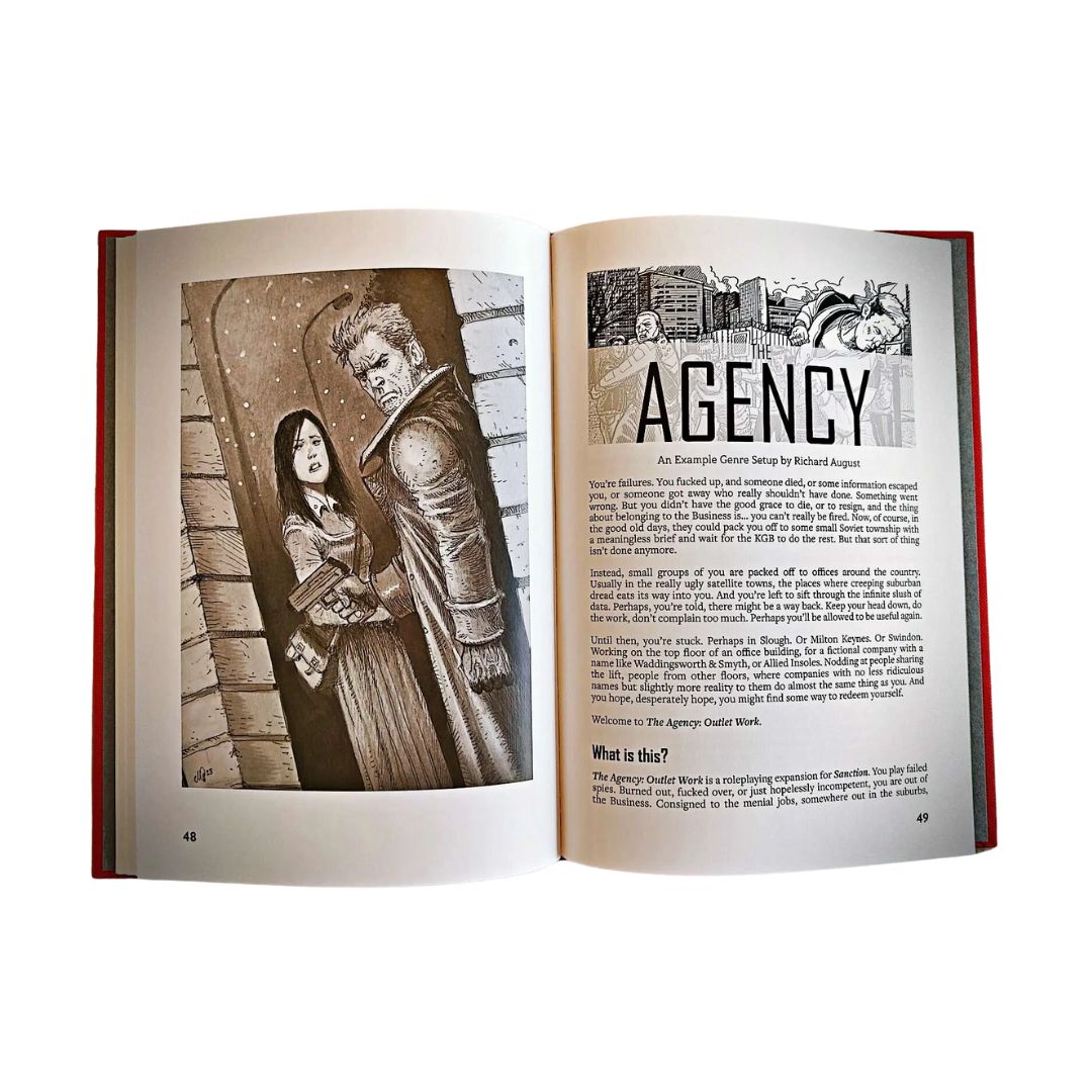 Sanction RPG: Core Book (Hardcover)