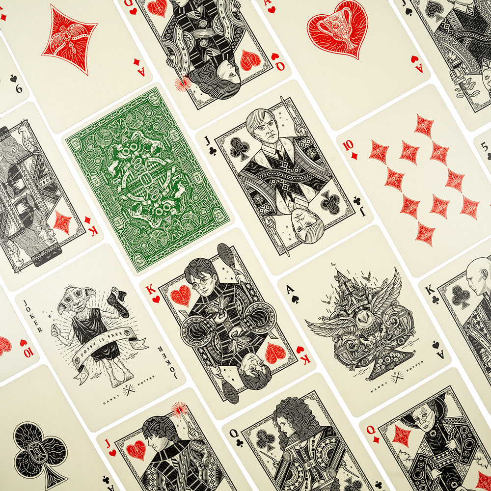Harry Potter: Slytherin playing cards