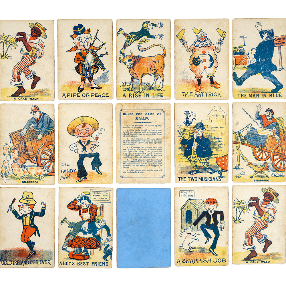 Edwardian Snap card game - 1900s